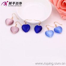 28871 xuping high quality sweet love heart charms earring for girlfriend